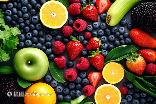新鲜水果 自然馈赠的健康与活力之源